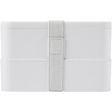 Logo trade business gifts image of: MIYO Pure double layer lunch box