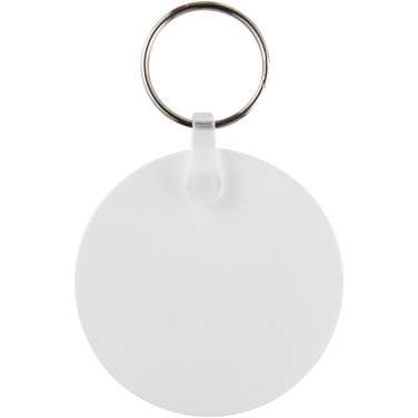 Logotrade promotional giveaway picture of: Tait circle-shaped recycled keychain