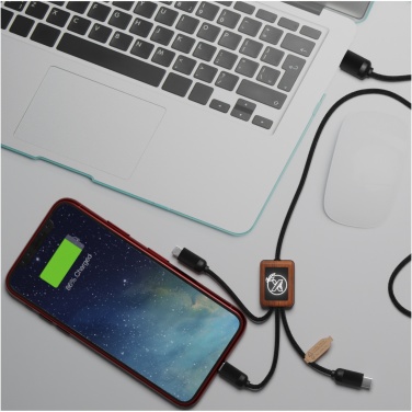 Logotrade promotional merchandise picture of: SCX.design C29 3-in-1 bamboo cable