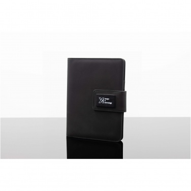 Logotrade corporate gift picture of: SCX.design O16 A5 light-up notebook power bank