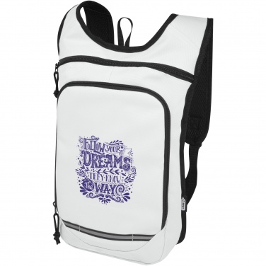 Logo trade corporate gifts image of: Trails GRS RPET outdoor backpack 6.5L