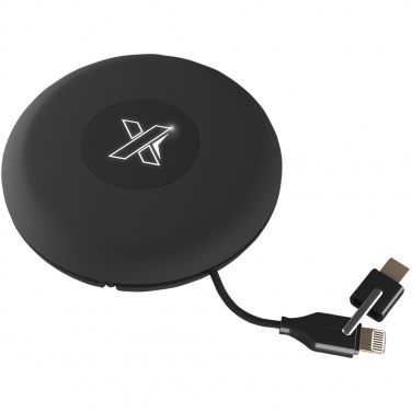 Logotrade corporate gift image of: SCX.design C18 3-in-1 travel light-up cable