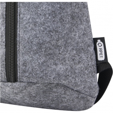 Logo trade promotional gifts image of: Felta GRS recycled felt cooler backpack 7L