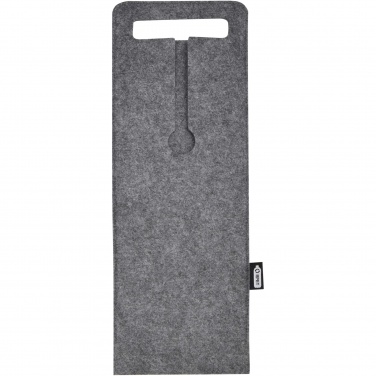 Logotrade promotional product picture of: Felta 75 cl GRS recycled felt wine bag