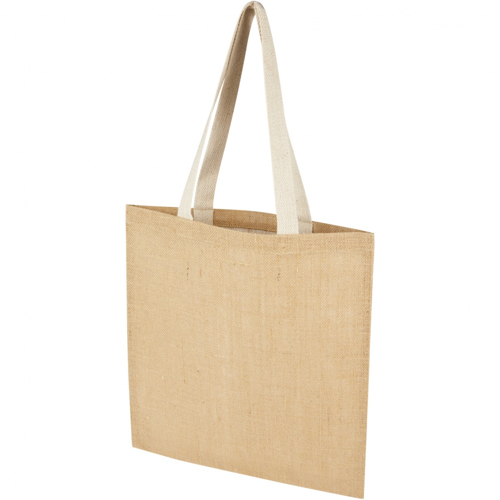 Logotrade promotional merchandise picture of: Juta 300 g/m² jute tote bag 7L