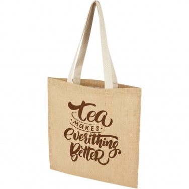 Logo trade advertising products picture of: Juta 300 g/m² jute tote bag 7L