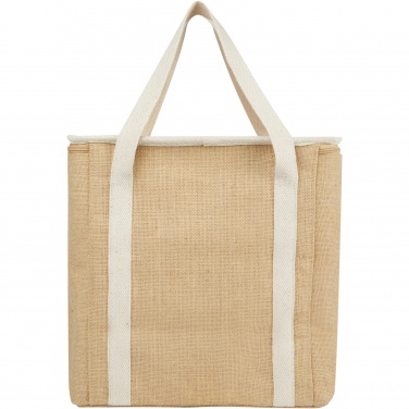 Logo trade advertising products image of: Juta 300 g/m² jute cooler bag 19L