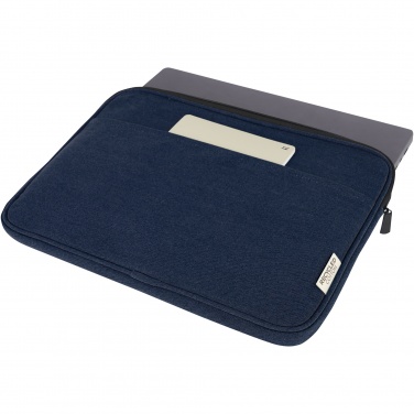 Logo trade promotional items image of: Joey 14" GRS recycled canvas laptop sleeve 2L