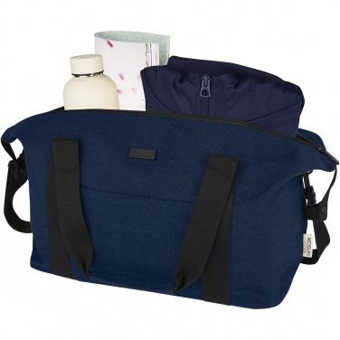 Logotrade promotional product image of: Joey GRS recycled canvas sports duffel bag 25L