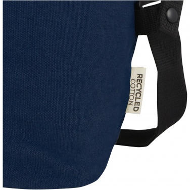 Logo trade promotional gift photo of: Joey GRS recycled canvas sports duffel bag 25L