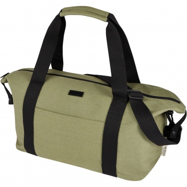 Logotrade corporate gift image of: Joey GRS recycled canvas sports duffel bag 25L