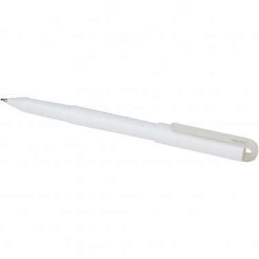 Logo trade promotional giveaways image of: Mauna recycled PET gel rollerball pen