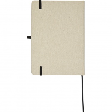 Logo trade advertising products image of: Tutico organic cotton hardcover notebook