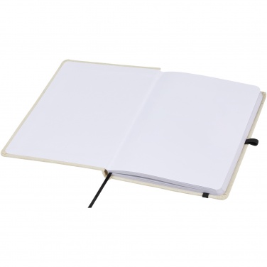 Logo trade promotional giveaways image of: Tutico organic cotton hardcover notebook