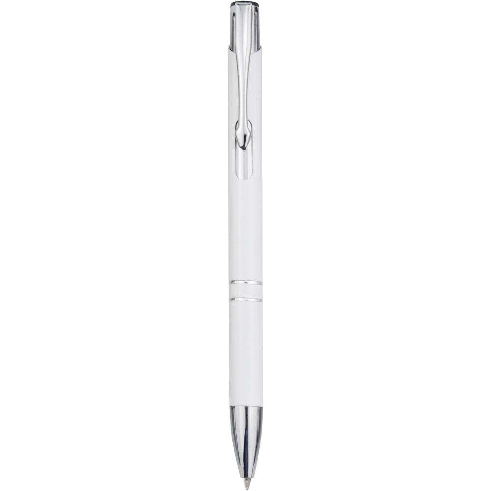 Logo trade promotional merchandise image of: Moneta recycled aluminium ballpoint pen