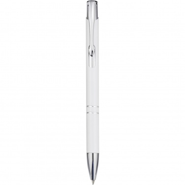 Logo trade promotional giveaways image of: Moneta recycled aluminium ballpoint pen