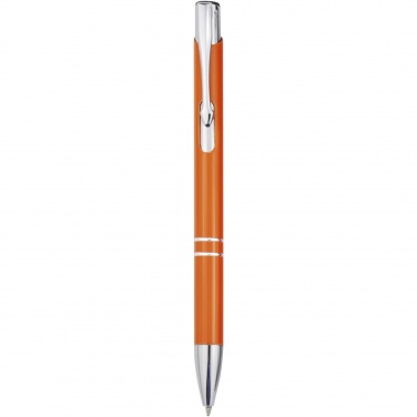 Logo trade promotional merchandise photo of: Moneta recycled aluminium ballpoint pen