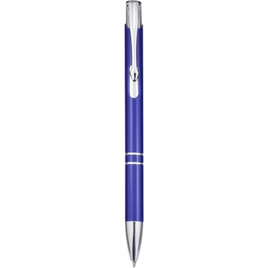 Logo trade promotional giveaway photo of: Moneta recycled aluminium ballpoint pen