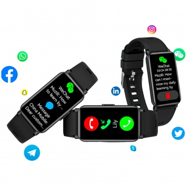 Logotrade promotional giveaway picture of: Prixton AT806 multisport smartband with GPS