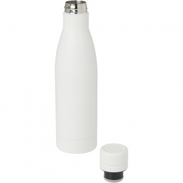 Logo trade corporate gift photo of: Vasa 500 ml RCS certified recycled stainless steel copper vacuum insulated bottle