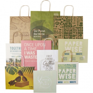 Logo trade promotional gifts image of: Agricultural waste and kraft paper bags sample box