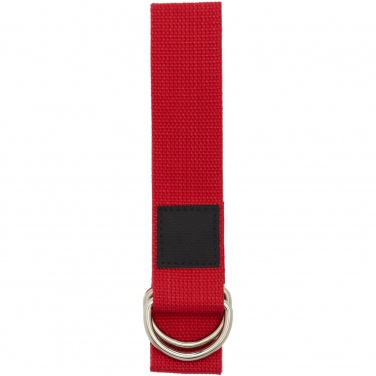 Logo trade business gifts image of: Virabha RPET yoga strap