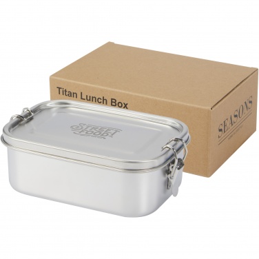 Logotrade promotional merchandise photo of: Titan recycled stainless steel lunch box