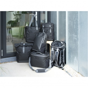 Logotrade promotional merchandise picture of: Aqua 15.6" GRS recycled water resistant laptop backpack 23L