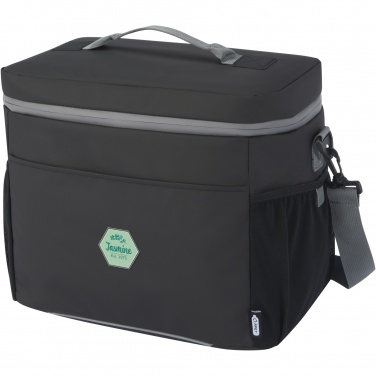 Logo trade corporate gift photo of: Aqua 20-can GRS recycled water resistant cooler bag 22L