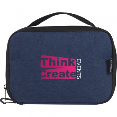 Logo trade promotional products image of: Ross GRS RPET tech pouch 1L
