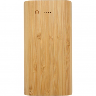 Logo trade business gift photo of: Tulda 20.000 mAh bamboo power bank