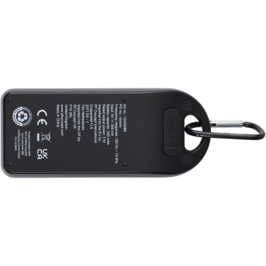Logo trade promotional merchandise picture of: Omni 3W IPX4 RCS recycled plastic Bluetooth® speaker