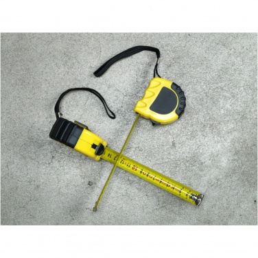 Logo trade promotional gift photo of: Rule 3-metre RCS recycled plastic measuring tape
