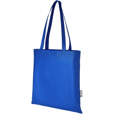Logotrade advertising product image of: Zeus GRS recycled non-woven convention tote bag 6L