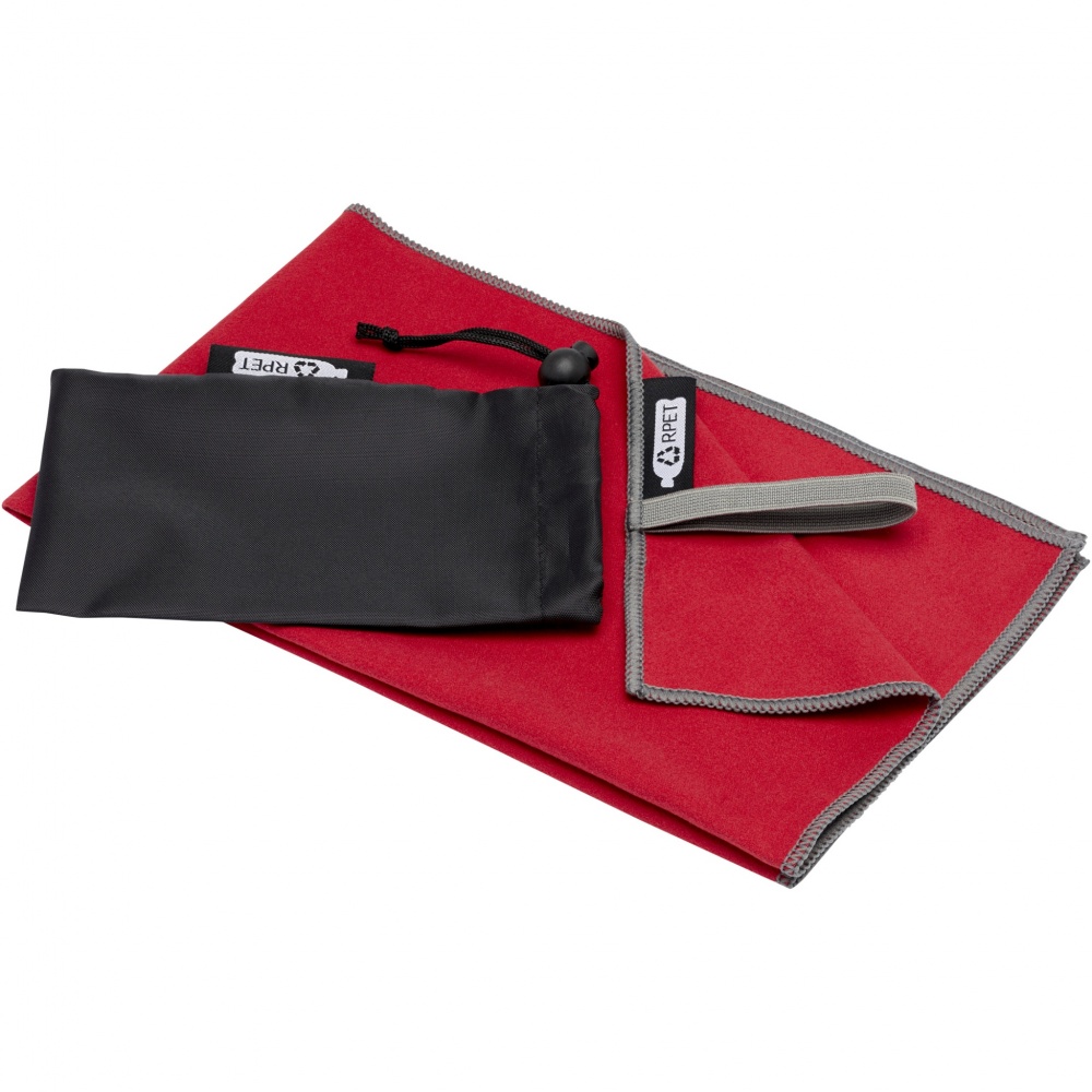 Logo trade promotional giveaways picture of: Pieter GRS ultra lightweight and quick dry towel 30x50 cm