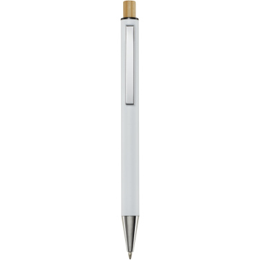 Logotrade promotional items photo of: Cyrus recycled aluminium ballpoint pen (black ink)