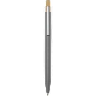Logo trade advertising product photo of: Nooshin recycled aluminium ballpoint pen  (blue ink)