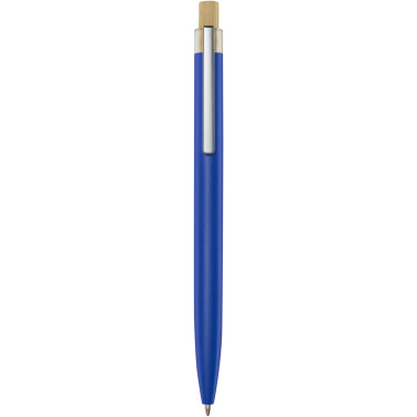 Logotrade promotional gift picture of: Nooshin recycled aluminium ballpoint pen (black ink)