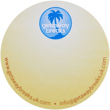 Logotrade advertising product picture of: Sticky-Mate® circle-shaped recycled sticky notes