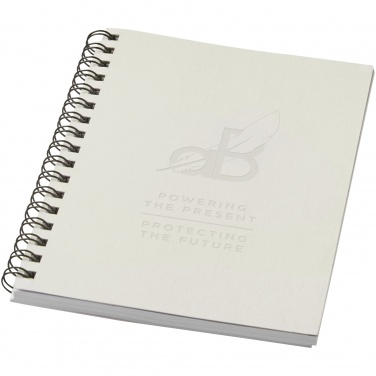 Logo trade promotional gifts image of: Desk-Mate® A6 colour spiral notebook
