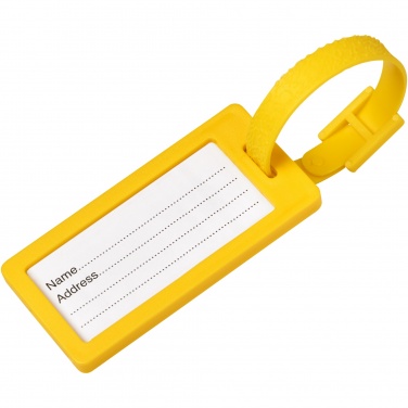 Logotrade promotional product picture of: River recycled window luggage tag