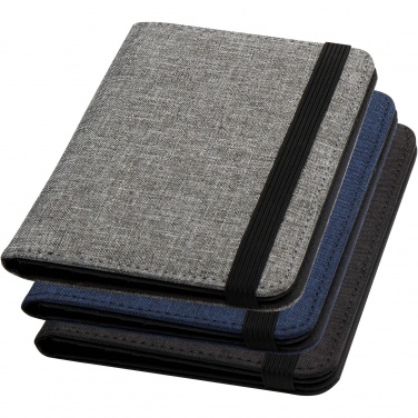 Logo trade promotional products image of: Ross GRS RPET RFID passport holder