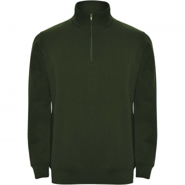 Logo trade corporate gifts picture of: Aneto quarter zip sweater