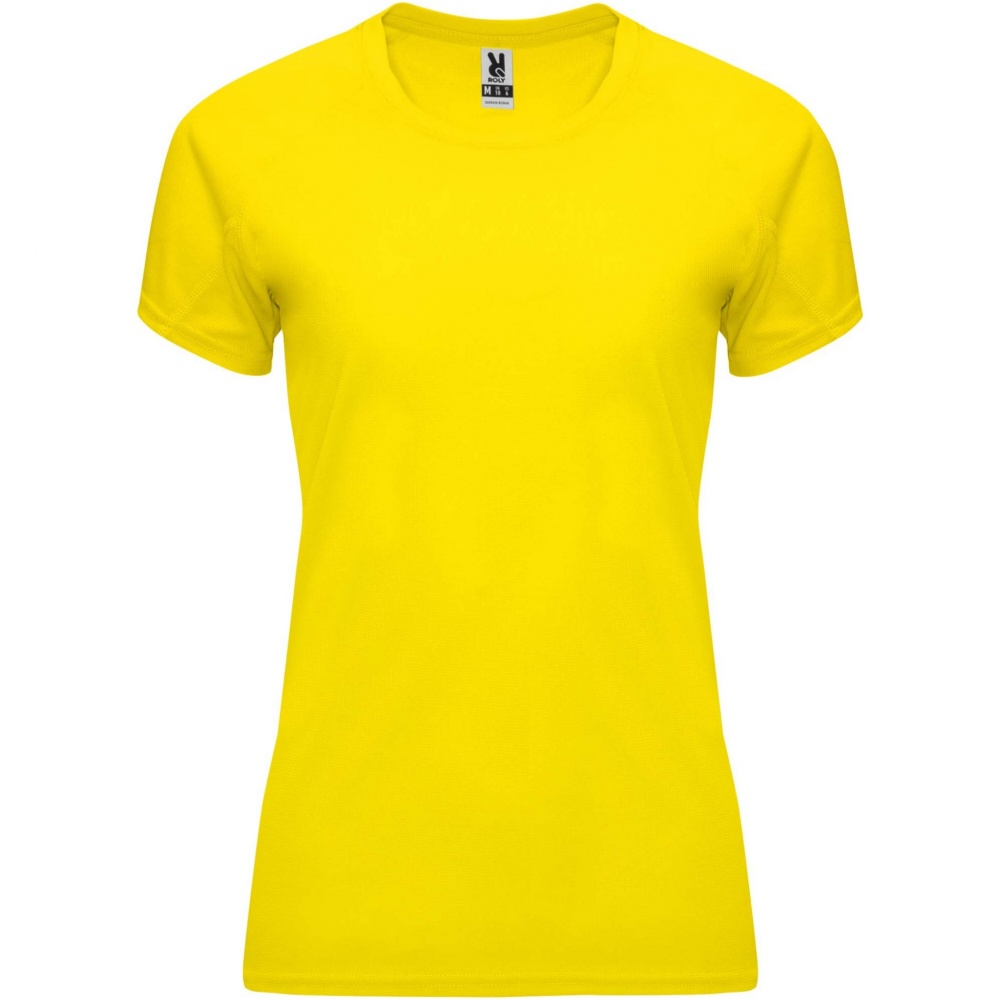 Logo trade promotional gifts picture of: Bahrain short sleeve women's sports t-shirt