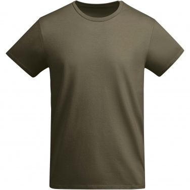 Logo trade promotional merchandise picture of: Breda short sleeve men's t-shirt