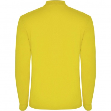 Logo trade promotional gifts image of: Estrella long sleeve men's polo
