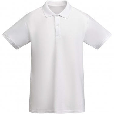 Logo trade corporate gifts image of: Prince short sleeve men's polo