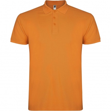 Logo trade promotional giveaways picture of: Star short sleeve men's polo