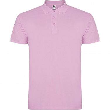 Logo trade corporate gifts image of: Star short sleeve men's polo