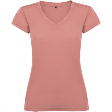 Logotrade promotional gift picture of: Victoria short sleeve women's v-neck t-shirt